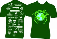 arte camiseta ambiental pel novo
