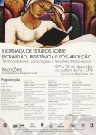 Cartaz Jornada de Estudos Escravidao e Resistencia