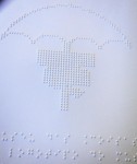 Exposição em Braille