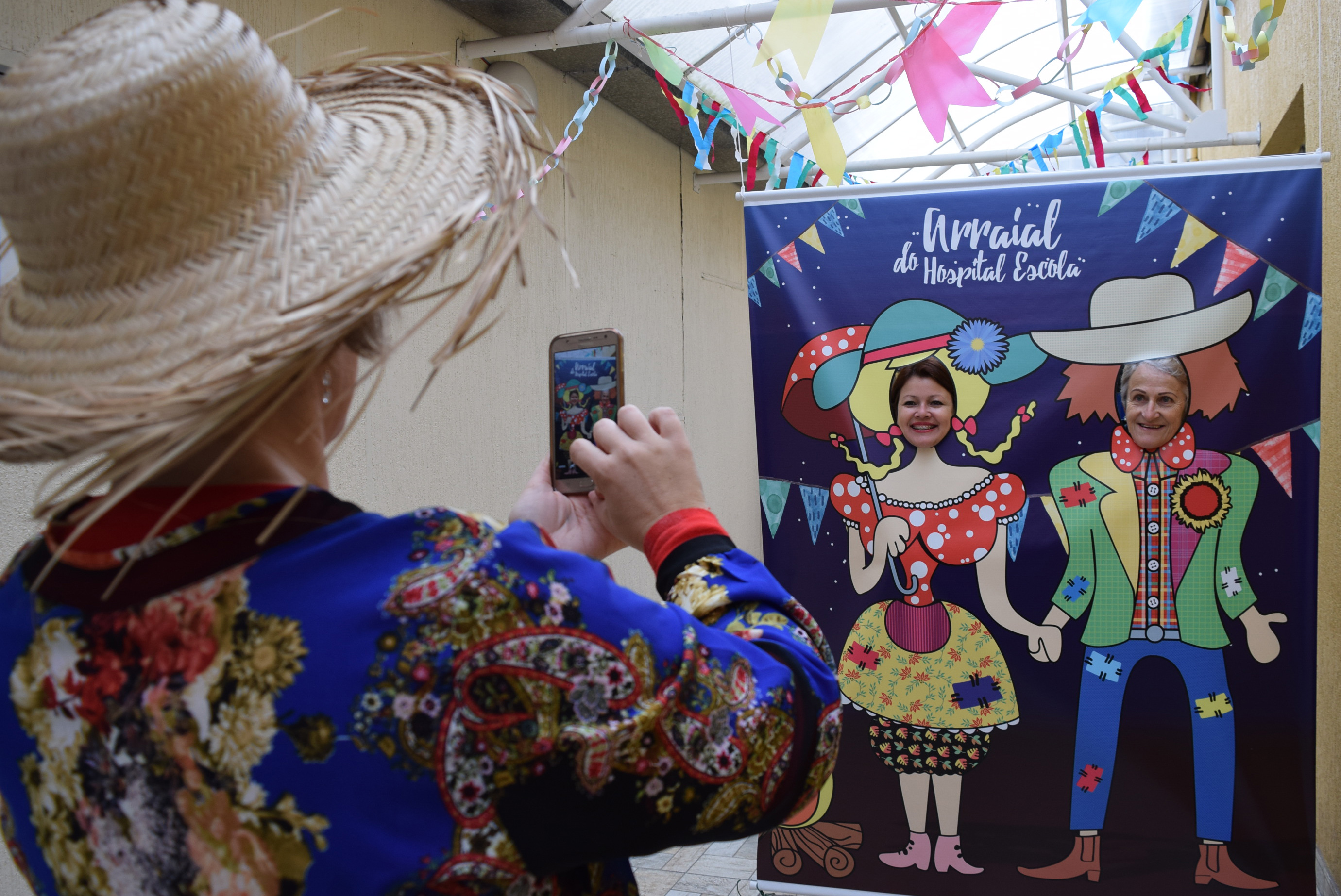 Coordenação de Comunicação Social » A alegria das festas juninas chega ao  Hospital Escola