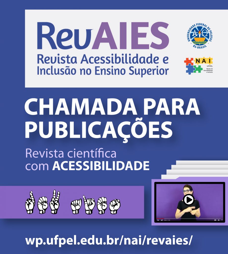 Coordenação De Comunicação Social Nai Lança Revista Acessibilidade E