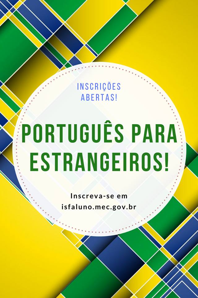 Curso de Português para Estrangeiros recebe inscrições até sexta