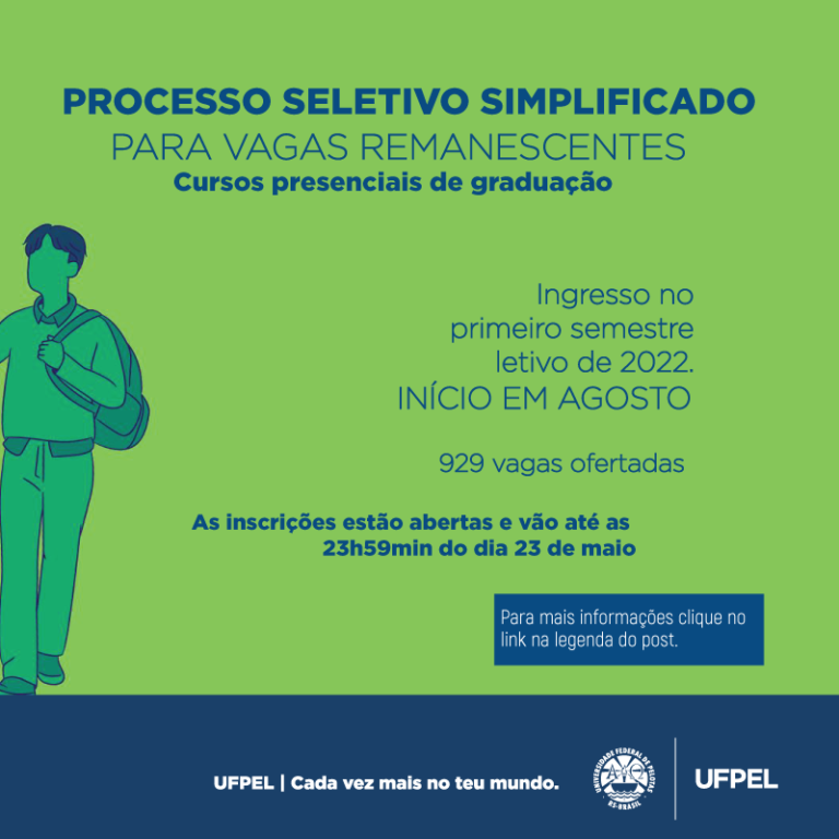 Coordenação De Comunicação Social Ufpel Realiza Processo Seletivo Simplificado Para Vagas 9512