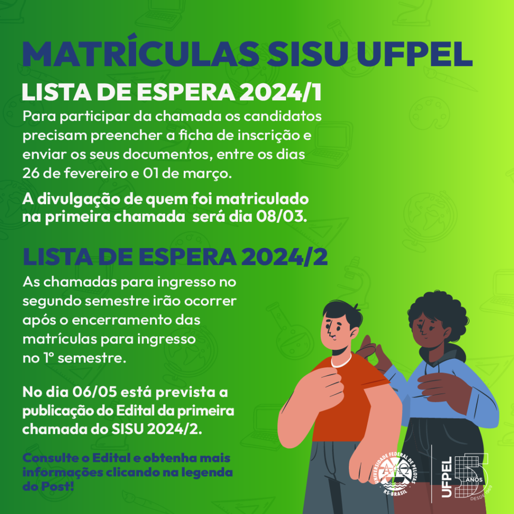 Coordenação De Comunicação Social » Inscrições Do Sisu 2024/1 Vão Até 1º/3