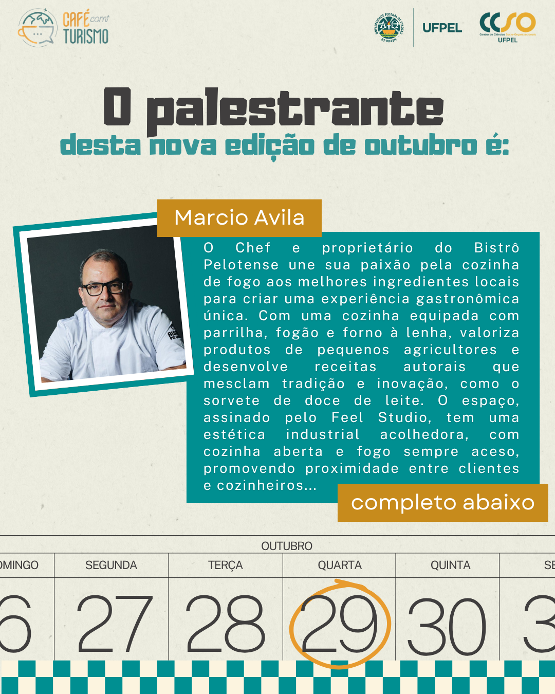 Café com Turismo promove sua 41ª edição nesta quarta-feira (29)