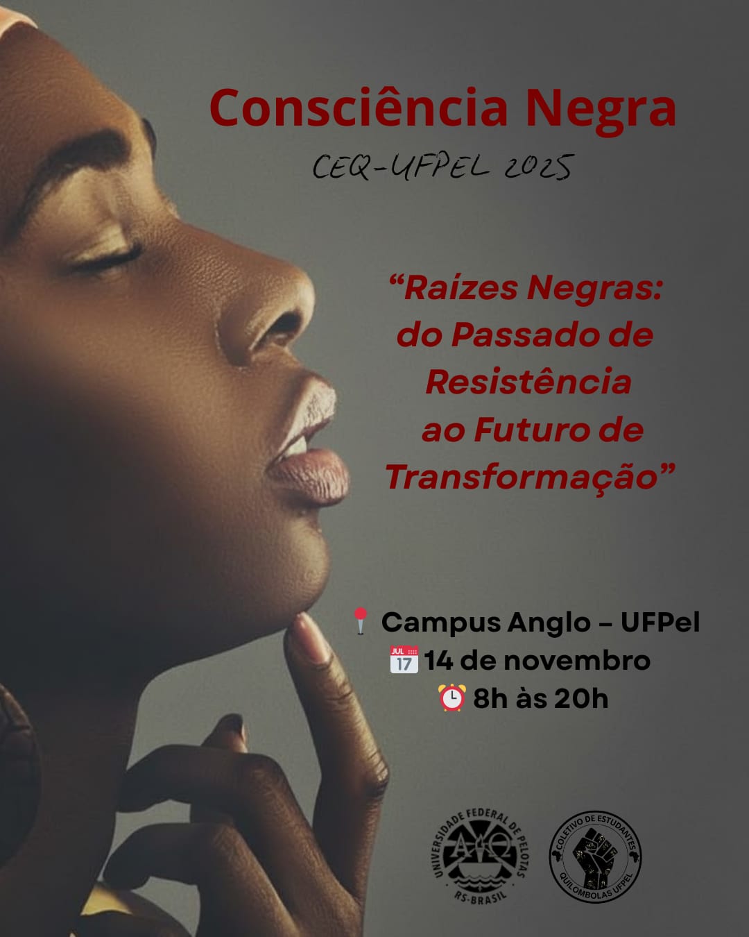 Evento “Consciência Negra” será realizado nesta sexta-feira (14)